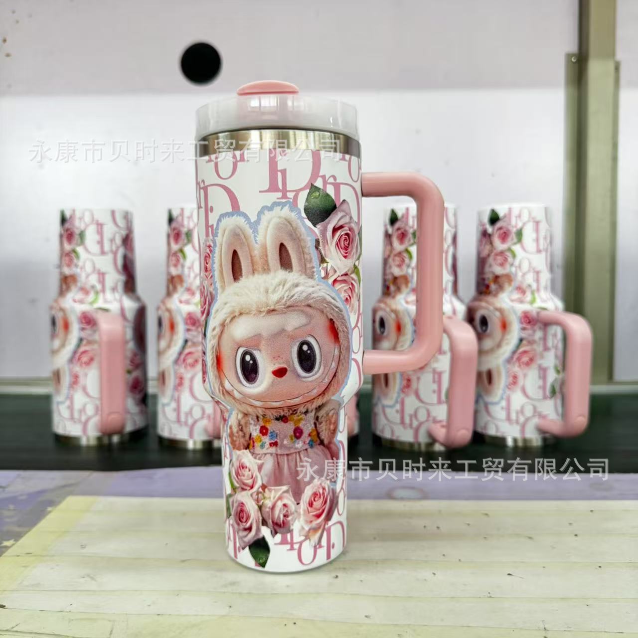 Type 2 - Trendy Labubu Stanley-Style Insulated Tumbler – 30oz Popmart Stainless Steel Cup