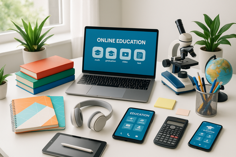 An image of educational materials.