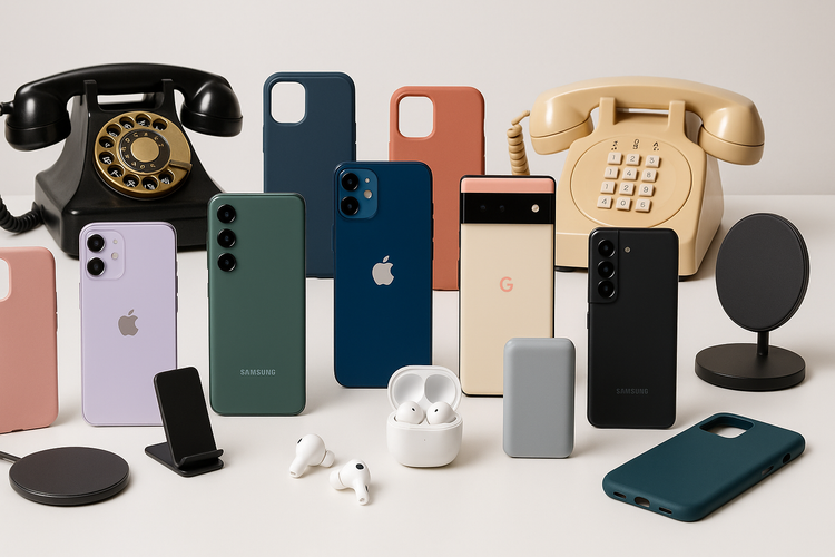 An image of phones & accessories.