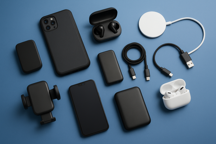An image of mobile accessories.