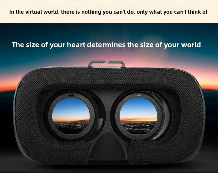 2nd Gen VR BOX Virtual Reality Glasses – 3D Gaming & Cinema Headset