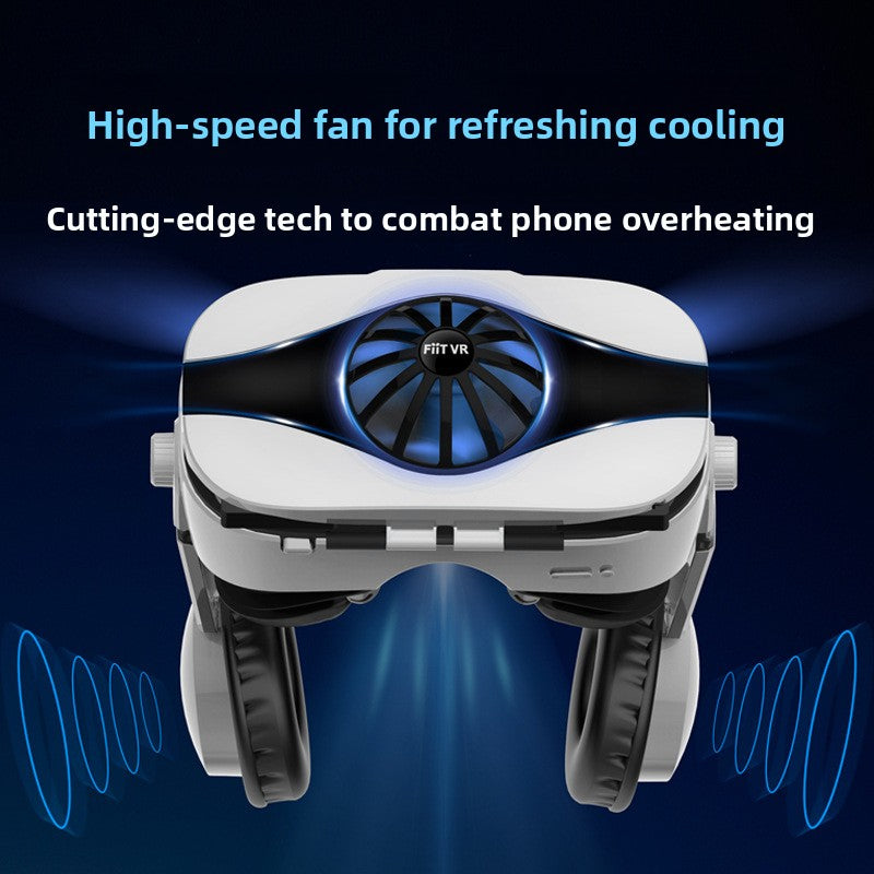 VR Glasses 3D Mobile Game Headset with 4D All-in-One Design