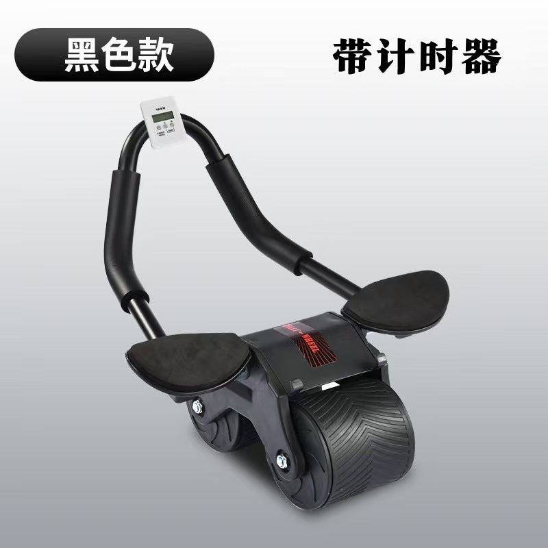 Multifunctional Abdominal Wheel for Core Training with Elbow Pads