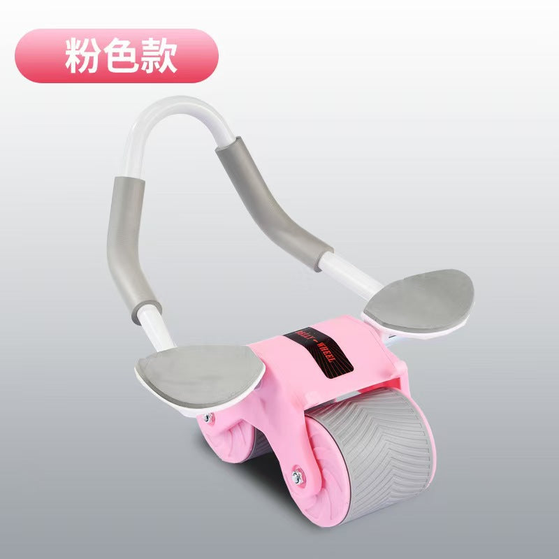 Multifunctional Abdominal Wheel for Core Training with Elbow Pads