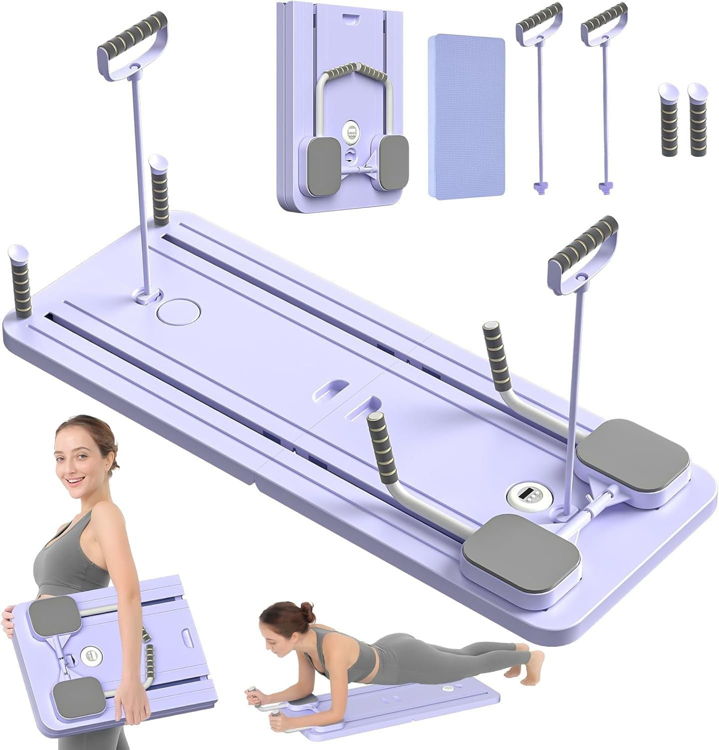 Multi-functional Healthy Web Ab Wheel with Tablet Support & Straps