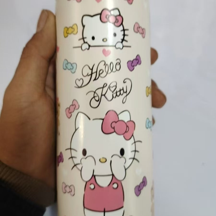 Cute Popmart Labubu Stainless Steel Thermos Bottle – Kids Cartoon Cup