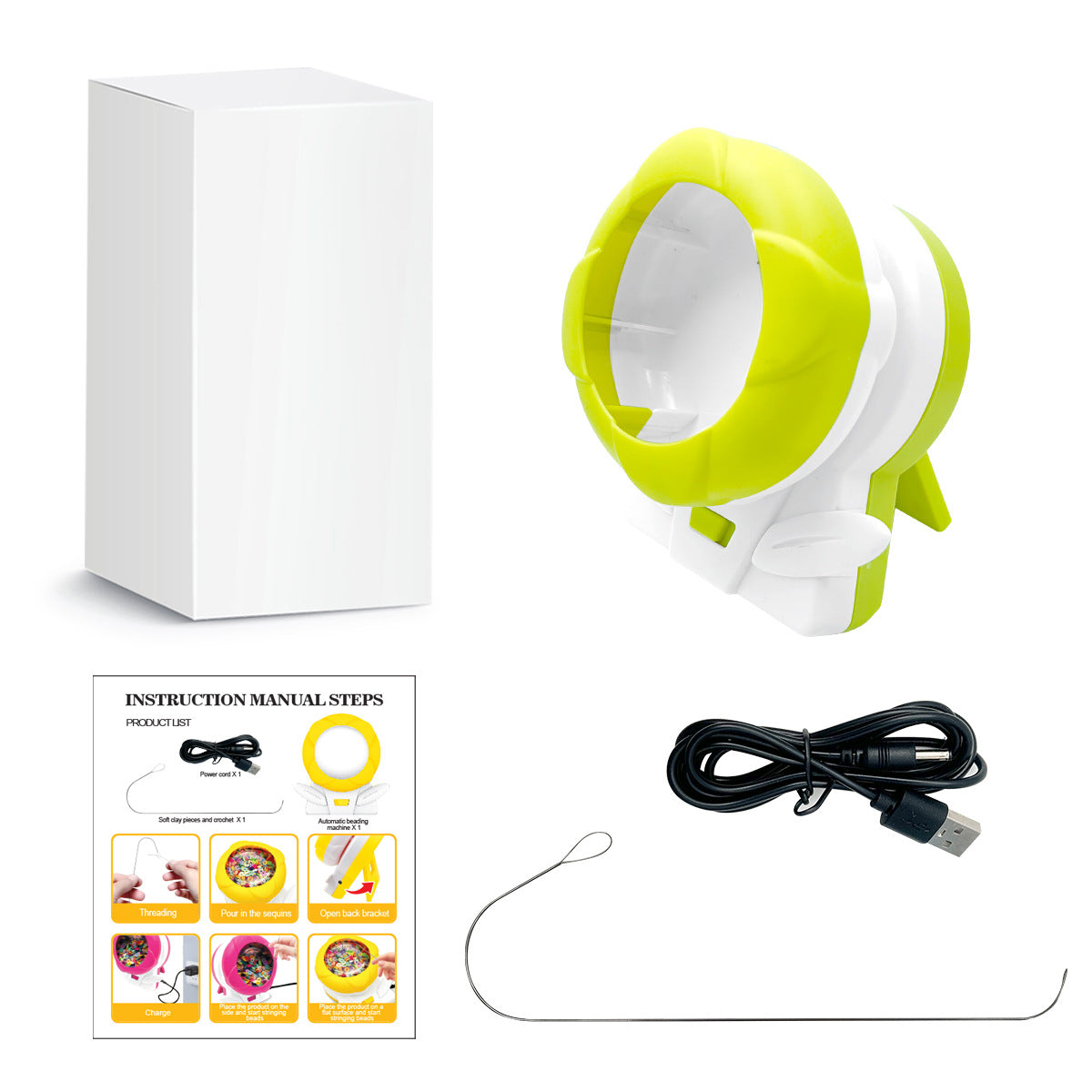 Automatic Beads Threading Machine for DIY