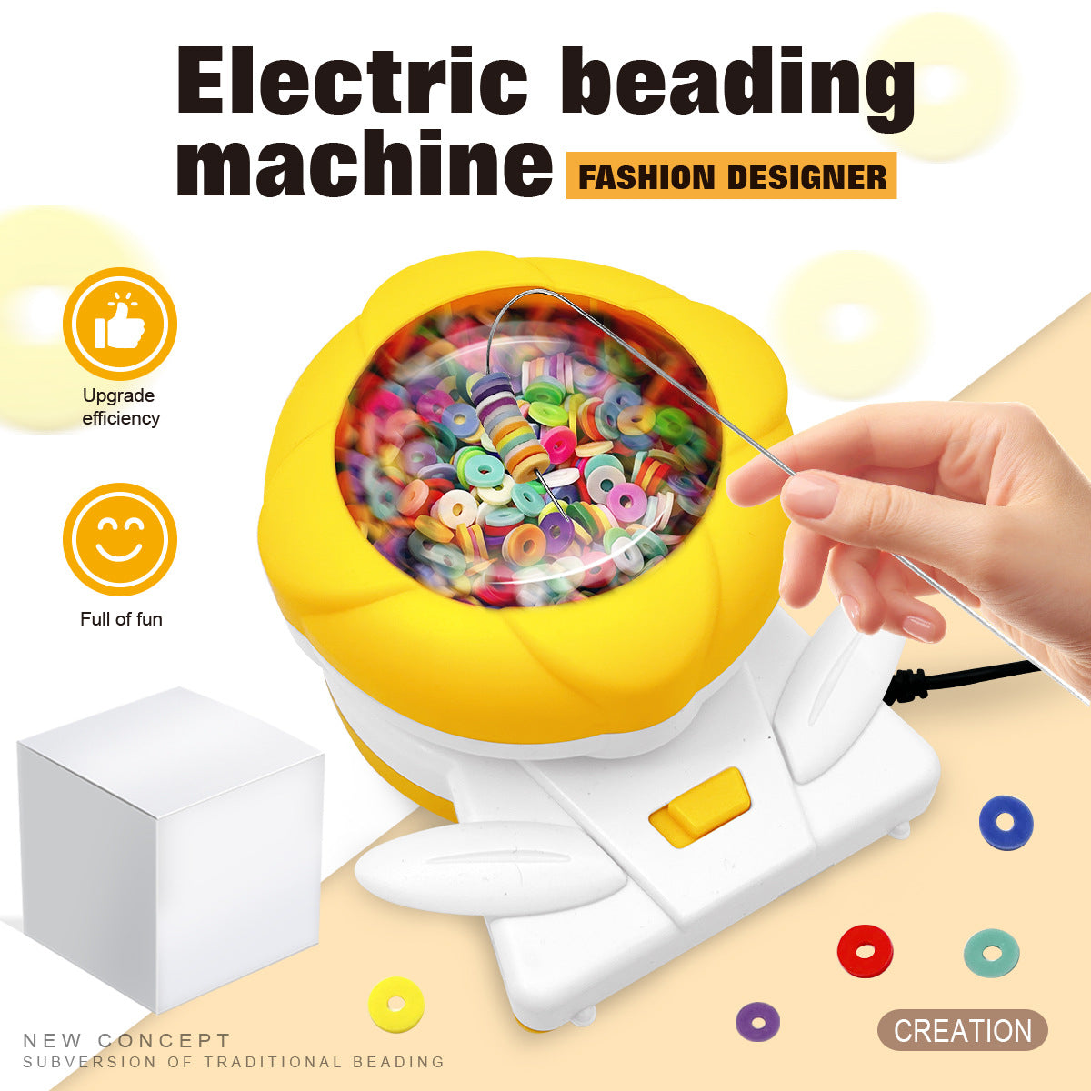 Automatic Beads Threading Machine for DIY