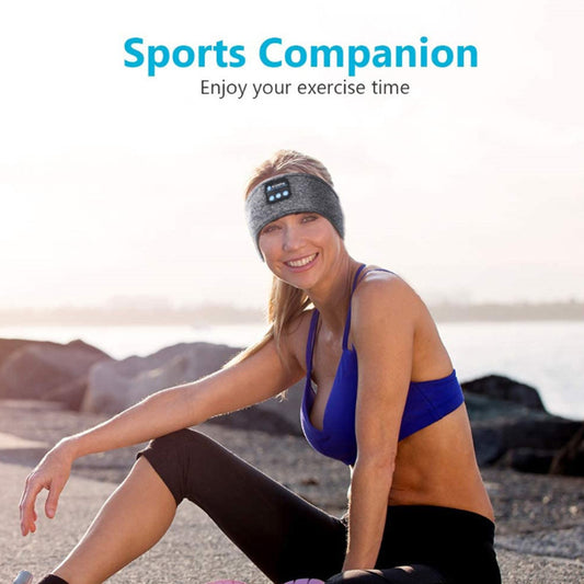 Smart Bluetooth Sleep Headband & Eye Mask – Music & Call Support