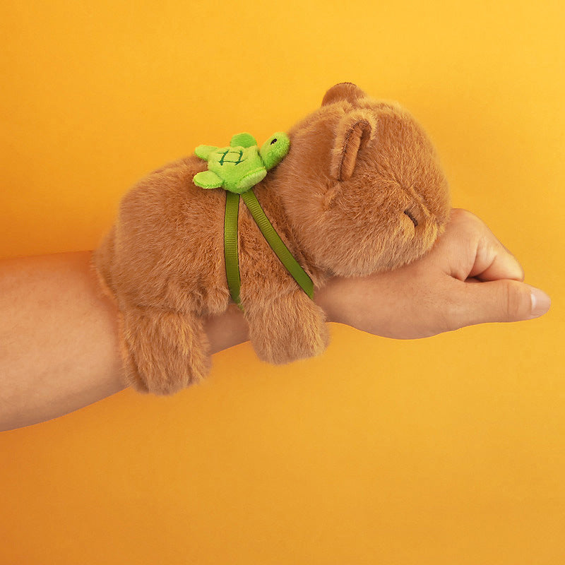 Type 2 - Cute Capybara Plush Doll Bracelet – Wristband & Car Hanging Toy