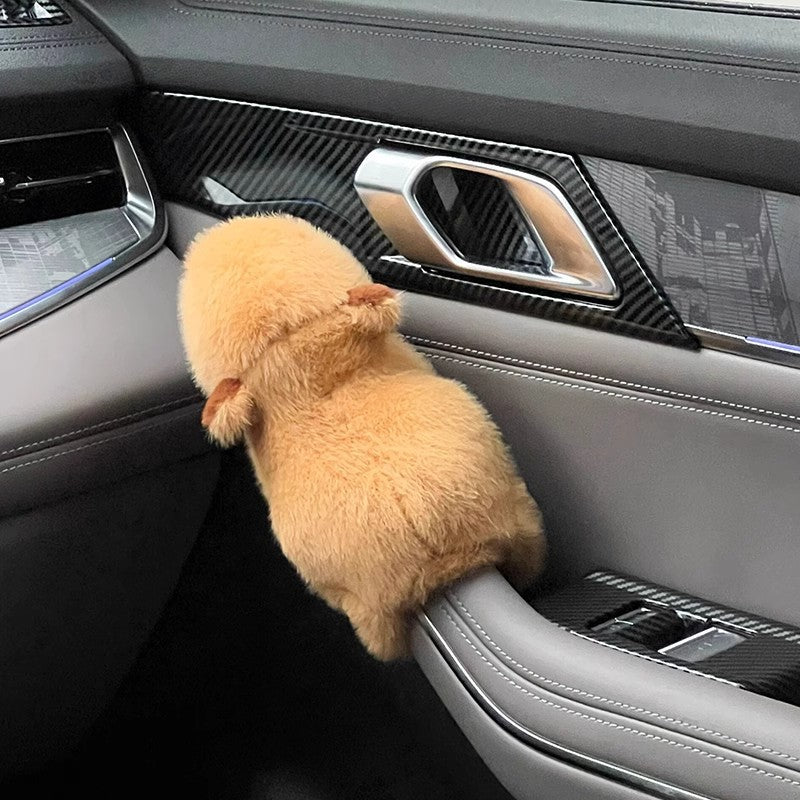 Capybara Groundhog Plush Doll Wristband & Car Ornament – Cute Fashion Accessory