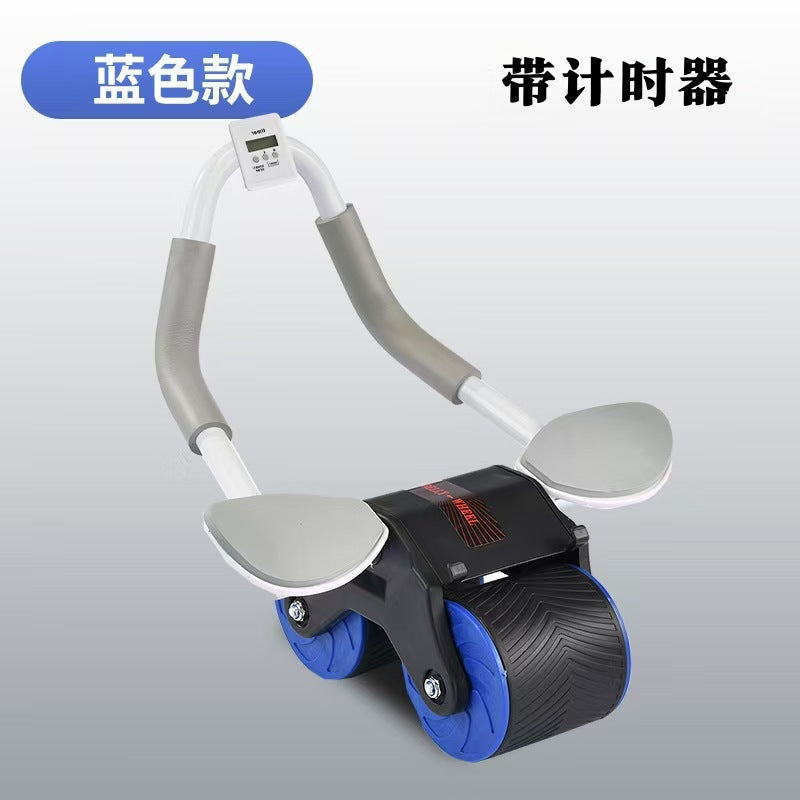 Multifunctional Abdominal Wheel for Core Training with Elbow Pads