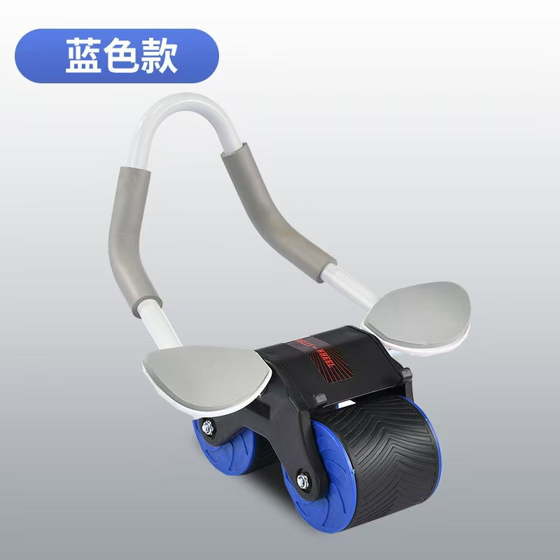 Multifunctional Abdominal Wheel for Core Training with Elbow Pads