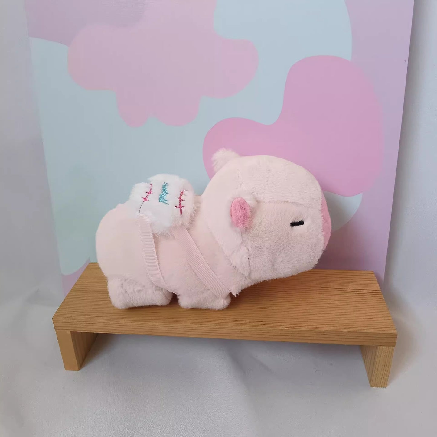 Capybara Groundhog Plush Doll Wristband & Car Ornament – Cute Fashion Accessory