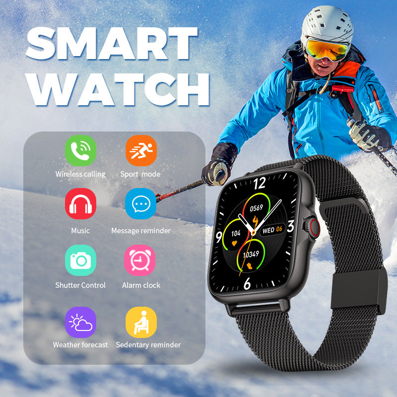 Y13 Multifunction Smartwatch Bluetooth Call Watch with Pedometer & Health Tracking