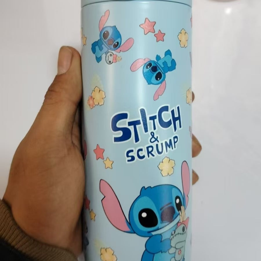 Cute Popmart Labubu Stainless Steel Thermos Bottle – Kids Cartoon Cup