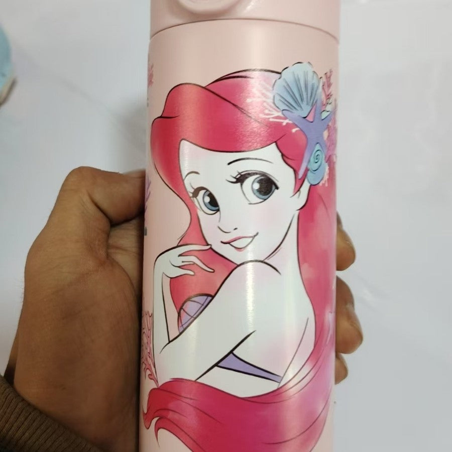 Cute Popmart Labubu Stainless Steel Thermos Bottle – Kids Cartoon Cup