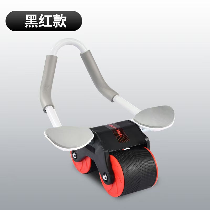 Multifunctional Abdominal Wheel for Core Training with Elbow Pads