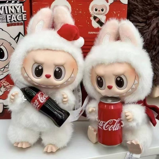 Labubu Coca-Cola Series Plush Pendant – Trendy Popmart Blind Box
