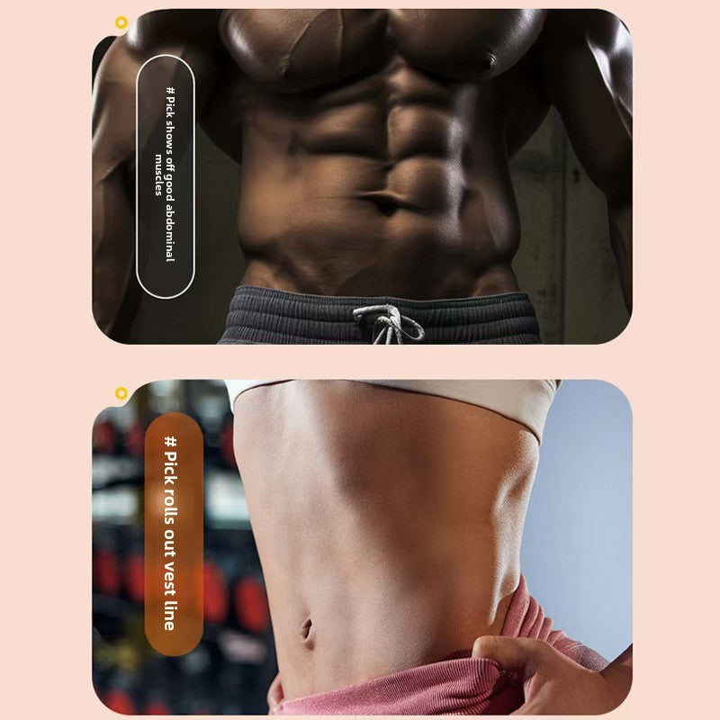 Multifunctional Abdominal Wheel for Core Training with Elbow Pads